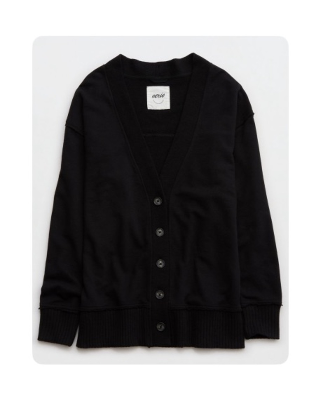 Aerie Button-Up Cardigan Sweater